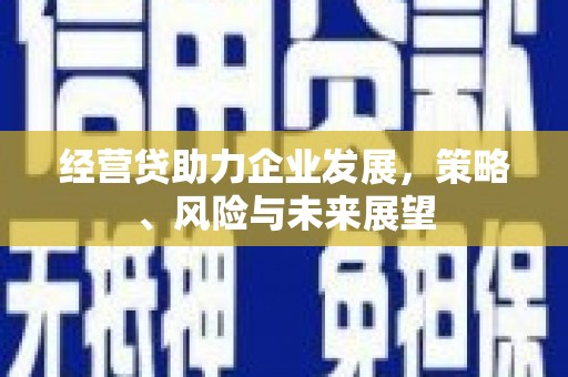 青浦经营贷助力企业发展，策略、风险与未来展望