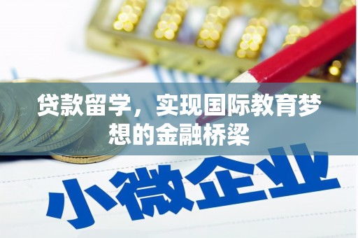青浦贷款留学，实现国际教育梦想的金融桥梁
