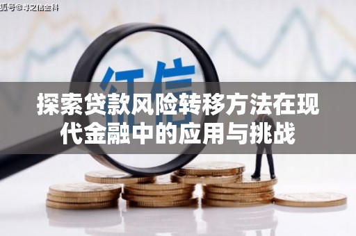 青浦探索贷款风险转移方法在现代金融中的应用与挑战