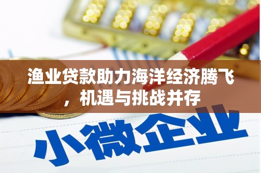 青浦渔业贷款助力海洋经济腾飞，机遇与挑战并存