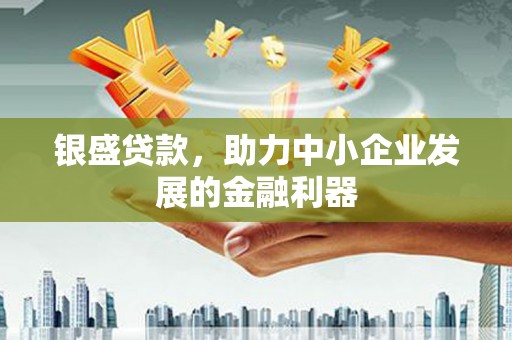 青浦银盛贷款，助力中小企业发展的金融利器