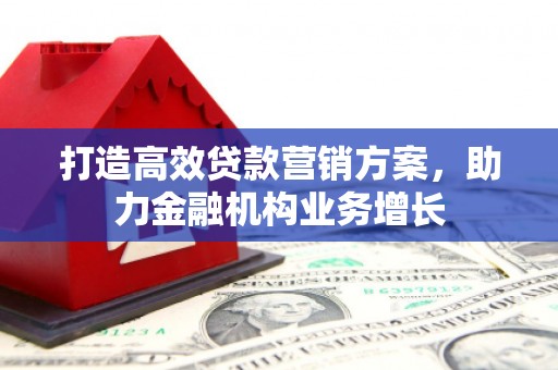 青浦打造高效贷款营销方案，助力金融机构业务增长