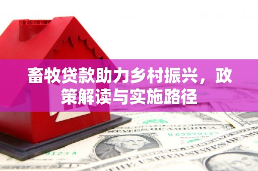 青浦畜牧贷款助力乡村振兴，政策解读与实施路径
