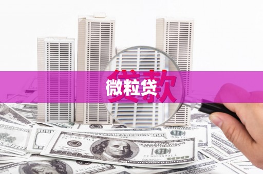 青浦微粒贷