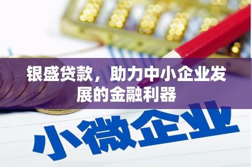青浦银盛贷款，助力中小企业发展的金融利器