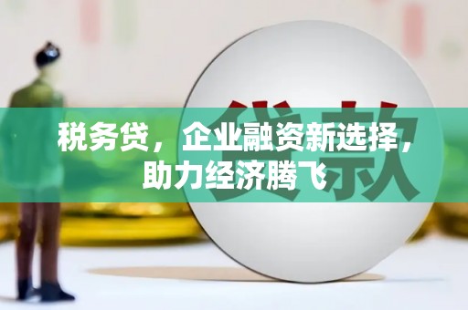 青浦税务贷，企业融资新选择，助力经济腾飞