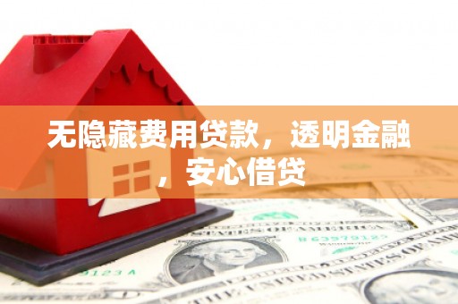青浦无隐藏费用贷款，透明金融，安心借贷