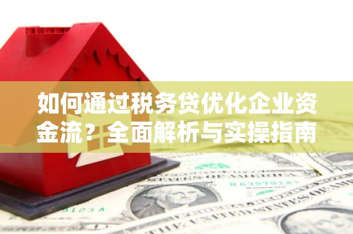 青浦如何通过税务贷优化企业资金流？全面解析与实操指南