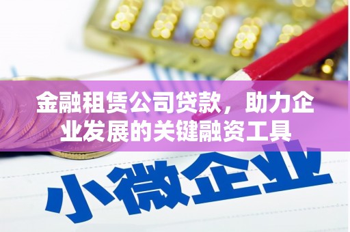 青浦金融租赁公司贷款，助力企业发展的关键融资工具