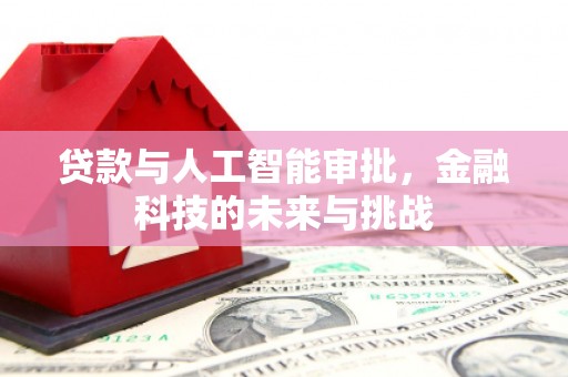青浦贷款与人工智能审批，金融科技的未来与挑战