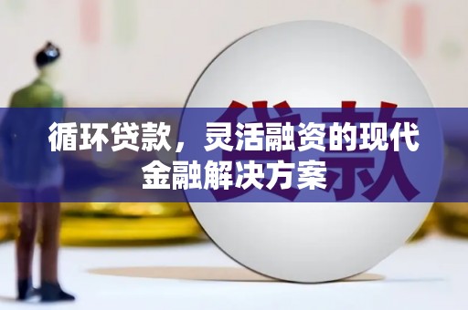 青浦循环贷款，灵活融资的现代金融解决方案