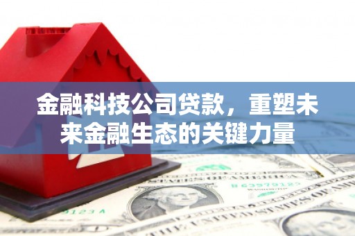 青浦金融科技公司贷款，重塑未来金融生态的关键力量