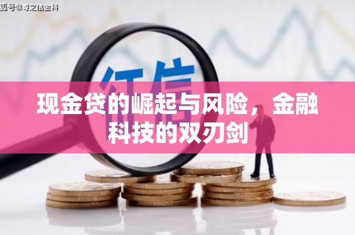 青浦现金贷的崛起与风险，金融科技的双刃剑