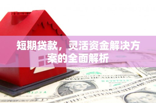 青浦短期贷款，灵活资金解决方案的全面解析